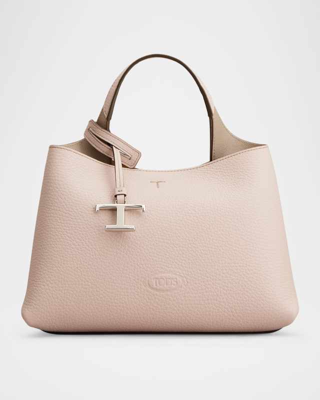 Micro Leather Top-Handle Bag